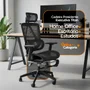 Cadeira De Escritório Presidente Executiva Oficial Titan Preto