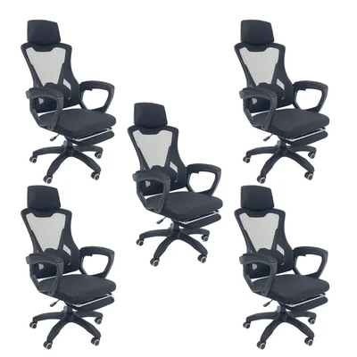 Cadeira De Escritório Presidente Oficial Supreme - Preto - 5