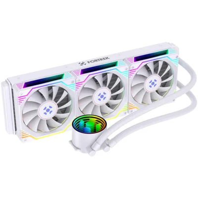 Water Cooler 360mm Fortrek Breezy, RGB, White - Breezy 360 Br