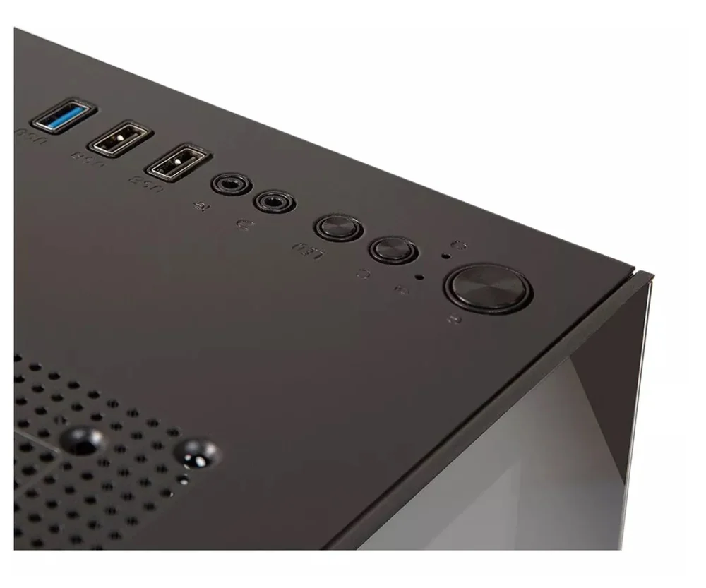 Imagem 5 de 5 do produto Gabinete Duex Dxga270-2 Bk, Sem Fonte, Sem Ventoinhas, Preto