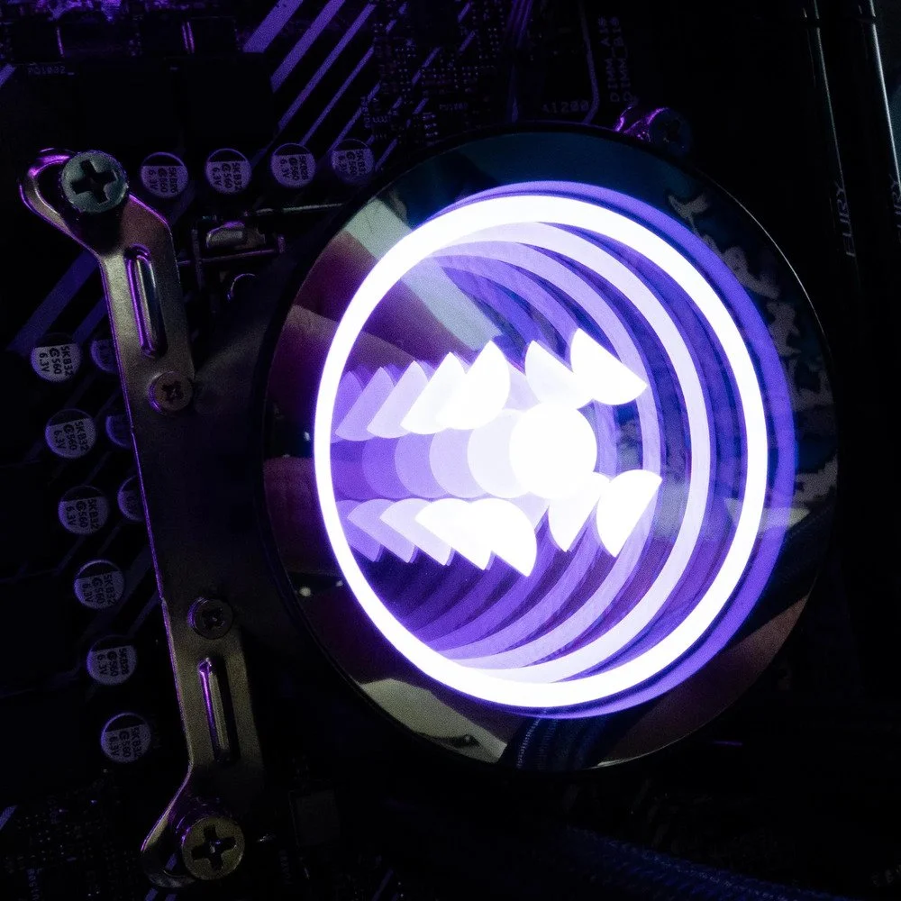 Imagem 2 de 5 do produto Water Cooler 360mm Fortrek Breezy, RGB, Black - Breezy 360 Pt