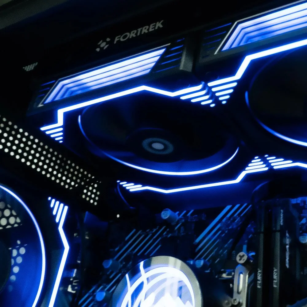 Imagem 4 de 5 do produto Water Cooler 360mm Fortrek Breezy, RGB, Black - Breezy 360 Pt