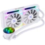 Water Cooler 240mm Fortrek Breezy, RGB, White - Breezy 240 Br