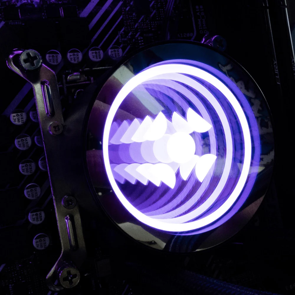 Water Cooler 240mm Fortrek Breezy, RGB, Black - Breezy 240 Pt 8