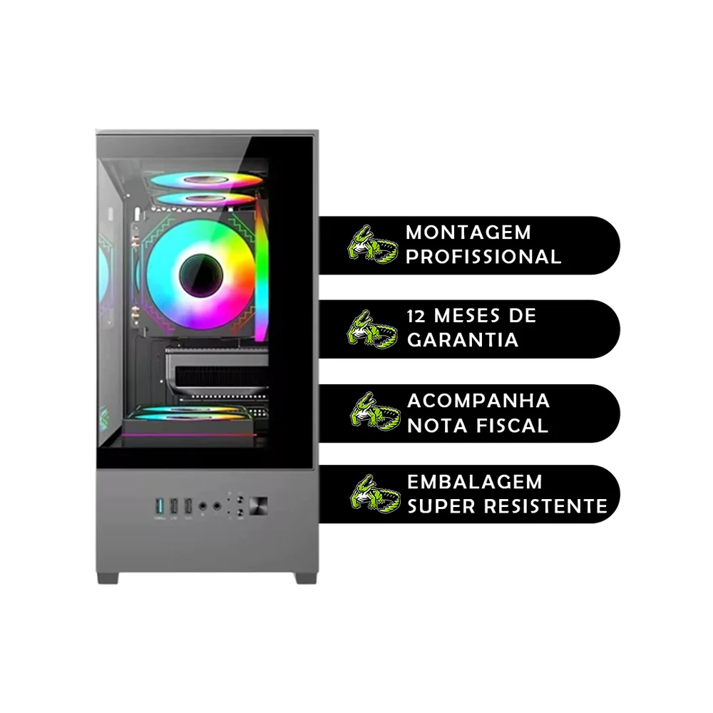 グラボ搭載／i5 10600／WiFI6／16G／SSD512G／HDD500G Pc Gamer Completo, Intel Core I5, 16GB, SSD 240GB | KaBuM!