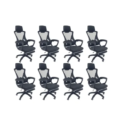 Cadeira De Escritório Presidente Oficial Supreme - Preto - 8