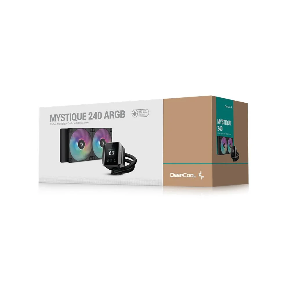 Water Cooler Deepcool Mystique 240mm Anti-leak ARGB Preto 8