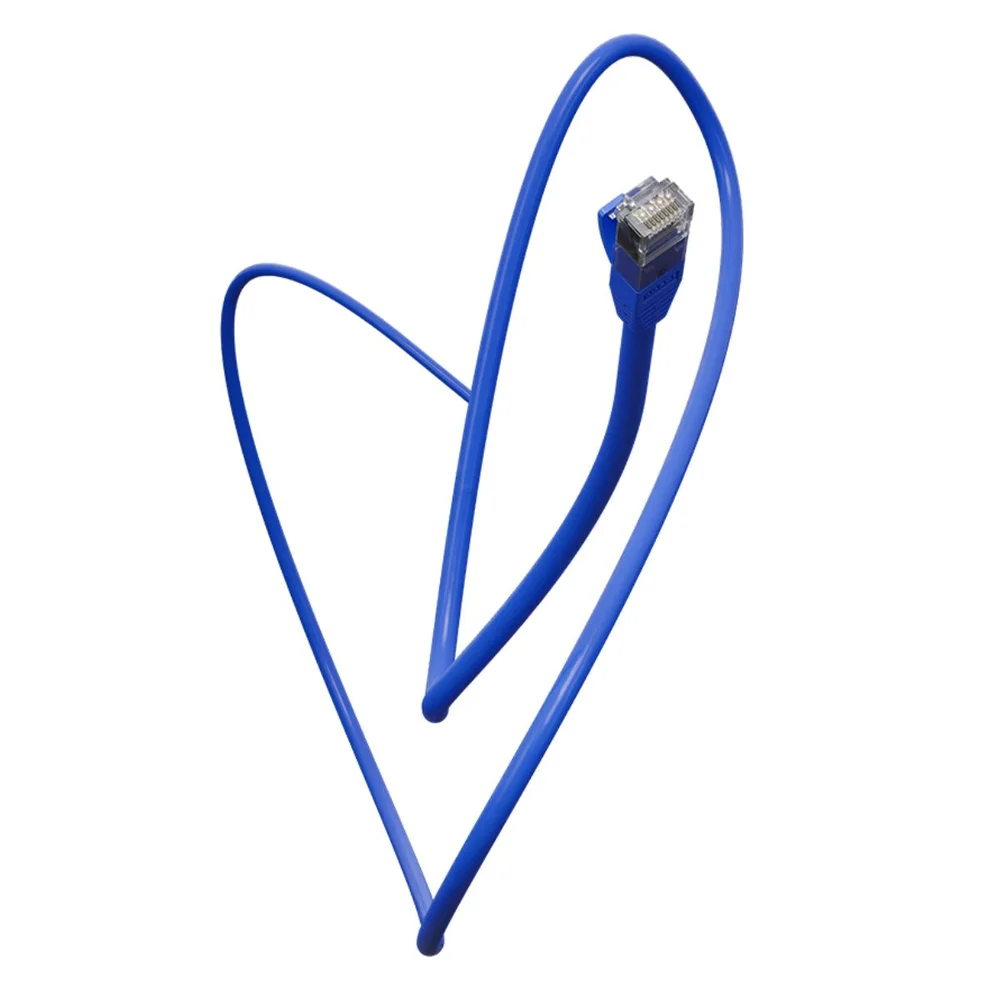 Cabo U/utp Impact Lan Utp Cat5e 4p Azul 1,5m Intelbras