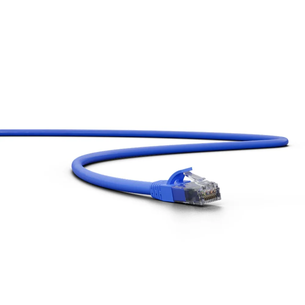 Cabo U/utp Impact Lan Utp Cat5e 4p Azul 1,5m Intelbras