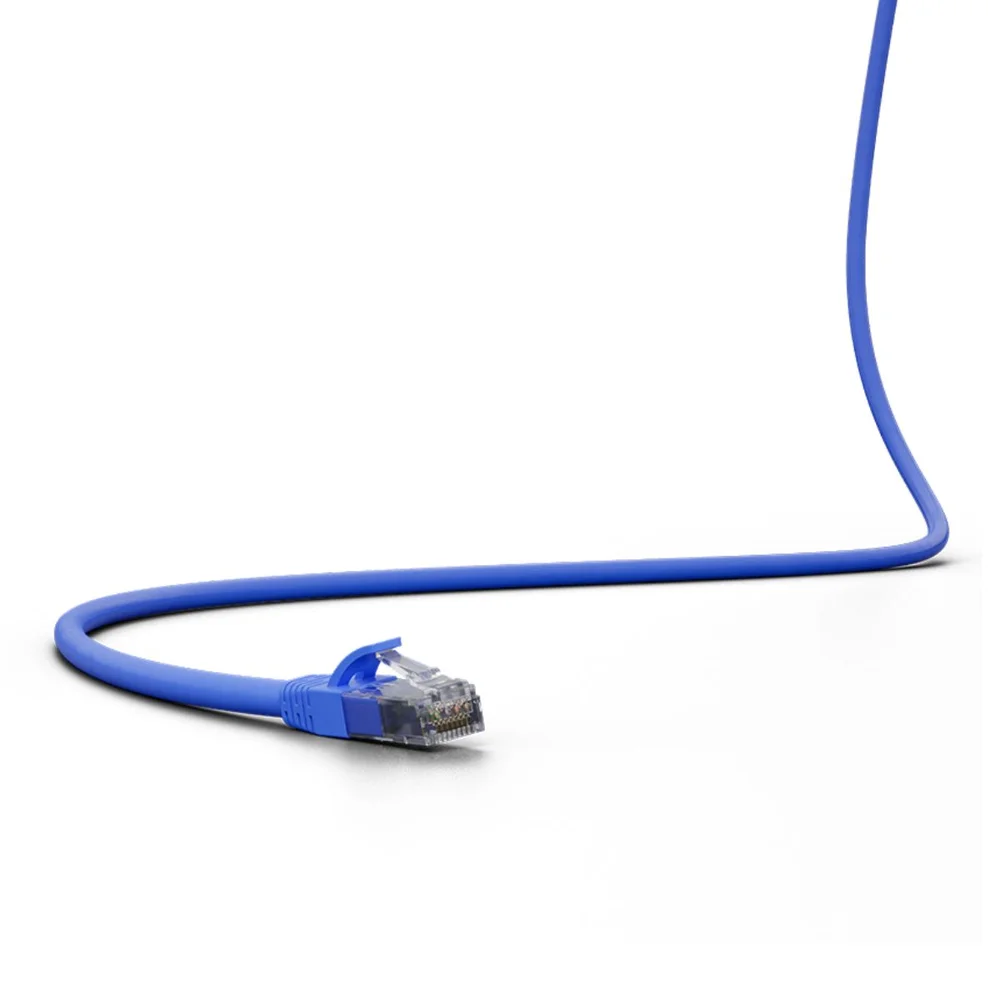 Cabo U/utp Impact Lan Utp Cat5e 4p Azul 1,5m Intelbras