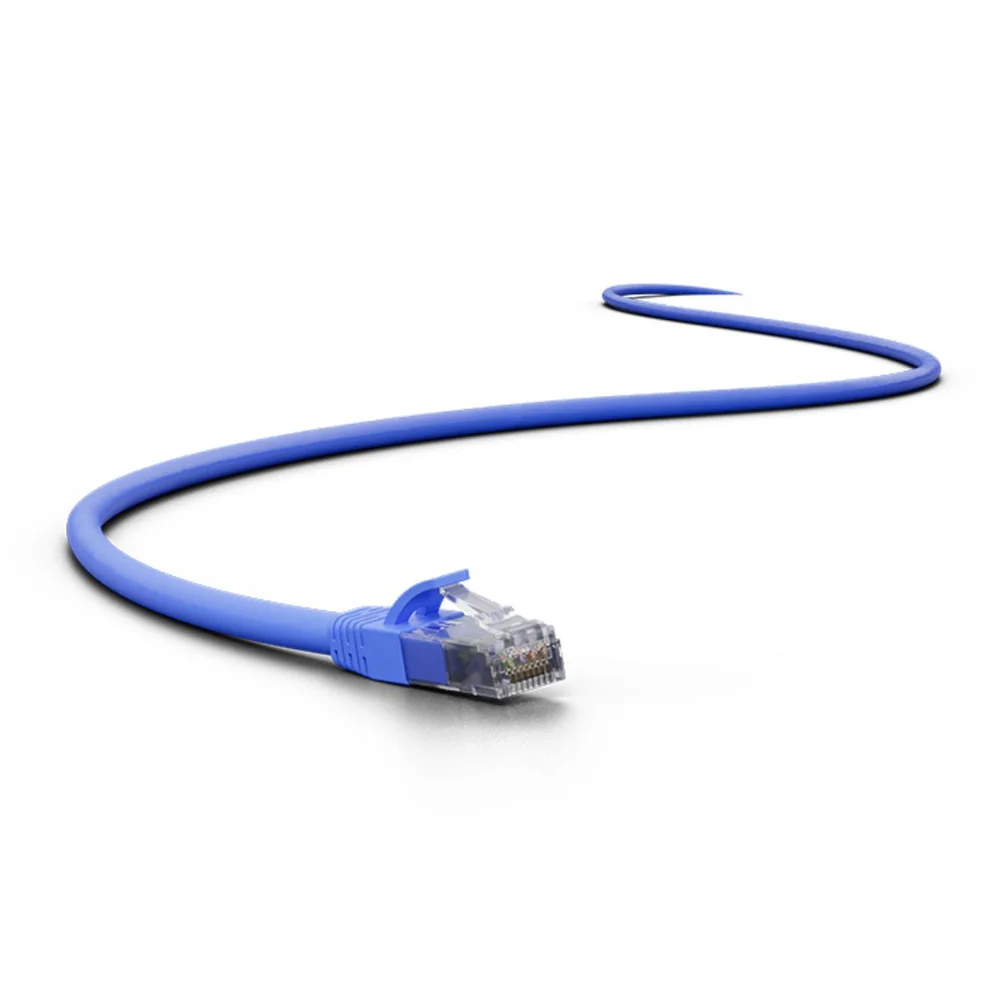 Cabo U/utp Impact Lan Utp Cat5e 4p Azul 1,5m Intelbras