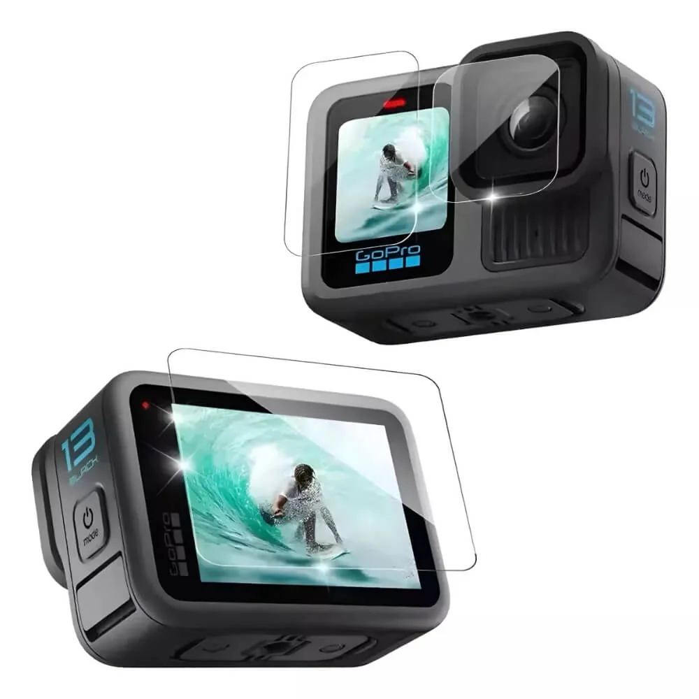 Kit De Películas De Proteção Para Gopro Hero 13 Black - Funpro Kit De Películas De Proteção Para Gopro Hero 13 Black - Funpro