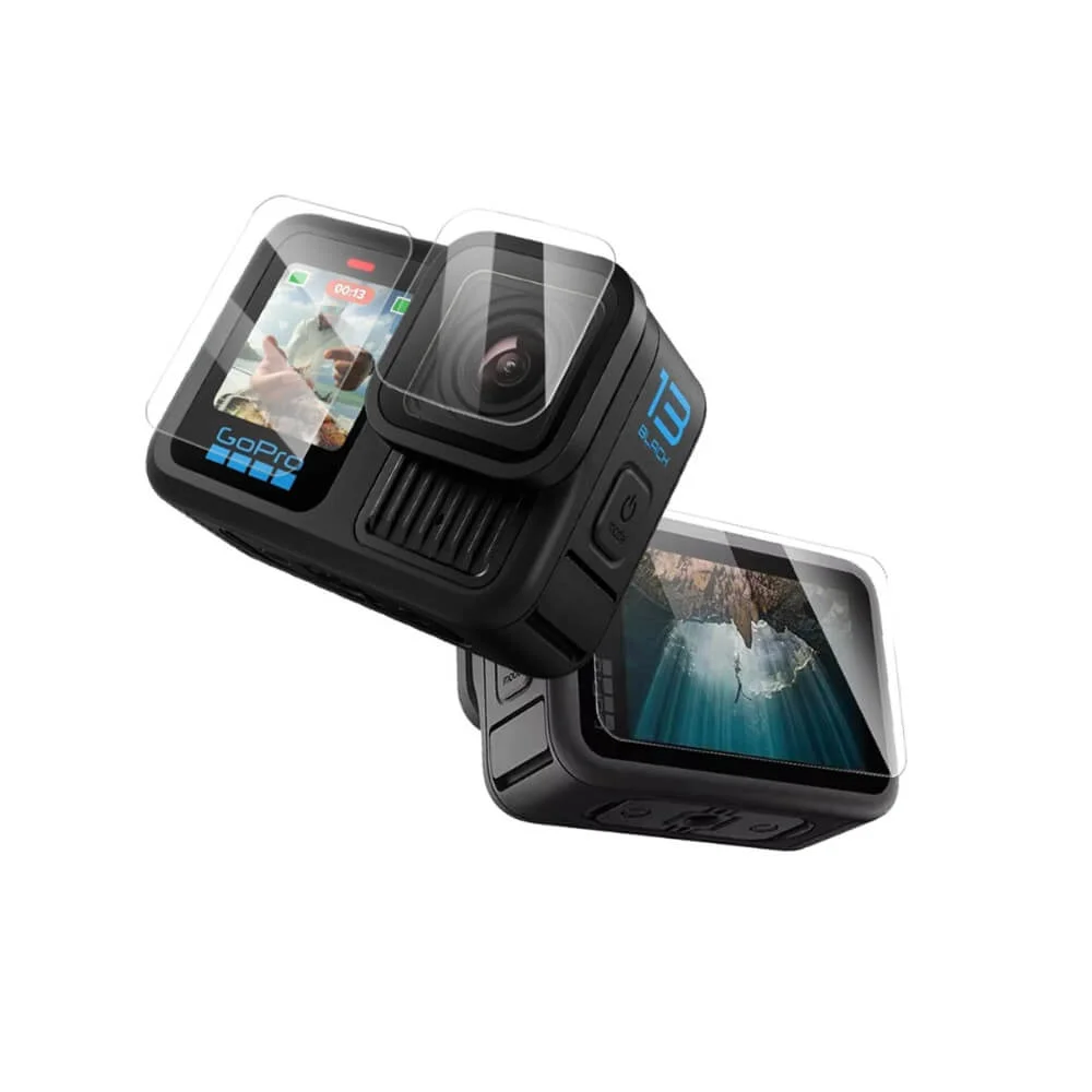 Kit De Películas De Proteção Para Gopro Hero 13 Black - Funpro Kit De Películas De Proteção Para Gopro Hero 13 Black - Funpro