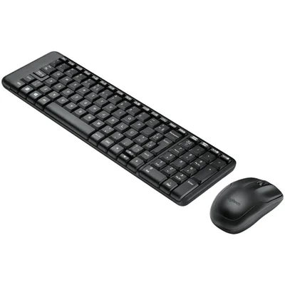 23867 - Kit Teclado E Mouse Usb S/ Fio Mk220 - Logitech