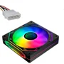 Coolers Fan RGB 120mm Preto Molex Fc1396 Hayom 3