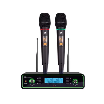 Microfone K422m Uhf Duplo Bastão Kadosh