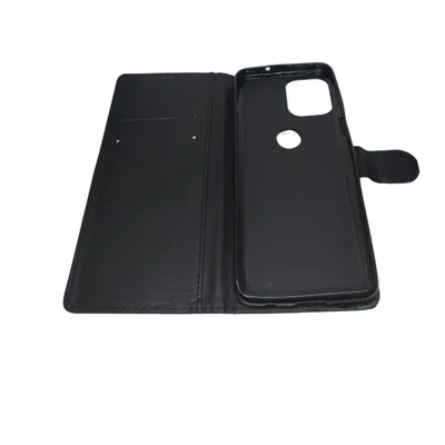 Capa Capinha Carteira De Couro Celular Motorola Moto G100