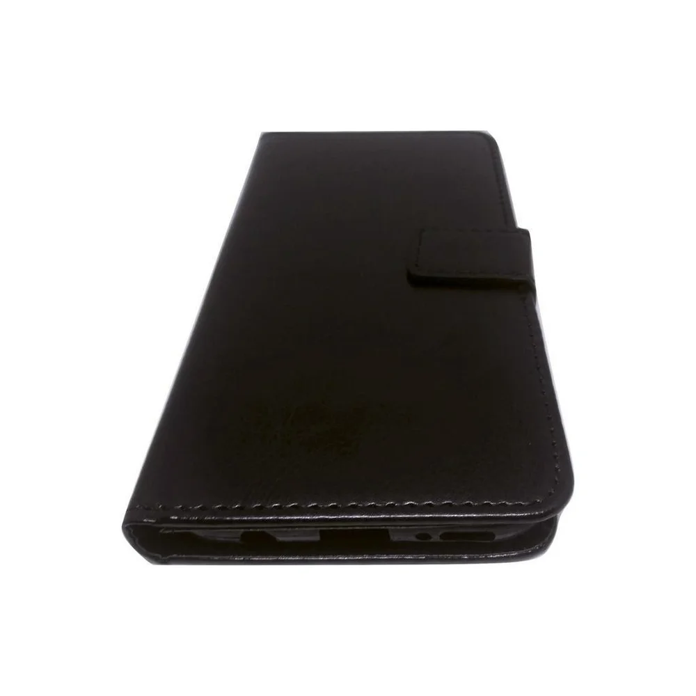 Imagem 2 de 5 do produto Capa Carteira De Couro Celular Samsung M40 E A60 Preto