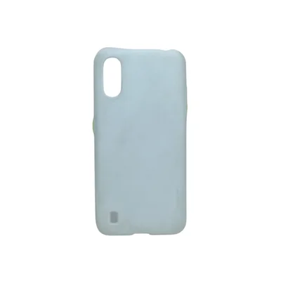 Capa Capinha Celular Samsung A01 Antiqueda Anti-impacto Cor:azul Bebê