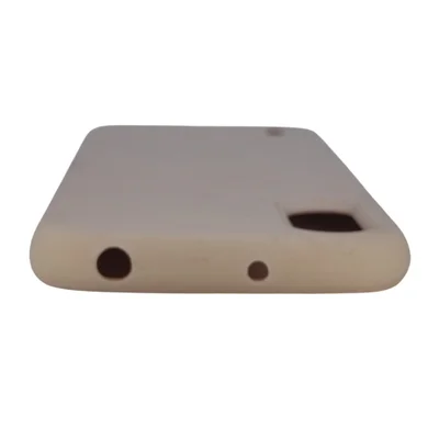 Capa Capinha Celular Samsung A01 Antiqueda Anti-impacto Cor:bege