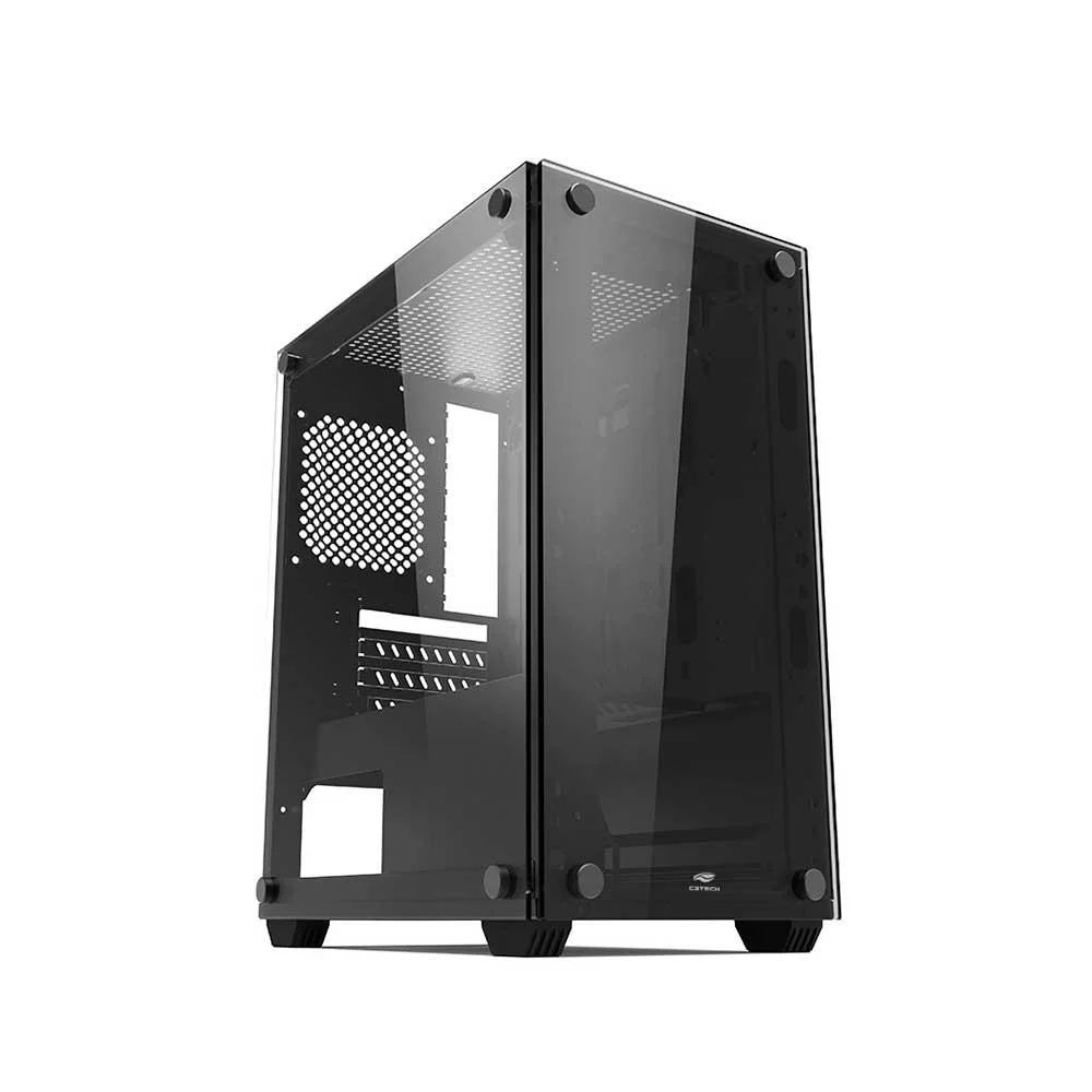 Gabinete Gamer C3tech Mt-g110bk Sem Fonte Preto