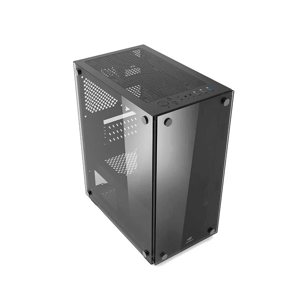 Imagem 3 de 5 do produto Gabinete Gamer C3tech Mt-g110bk Sem Fonte Preto