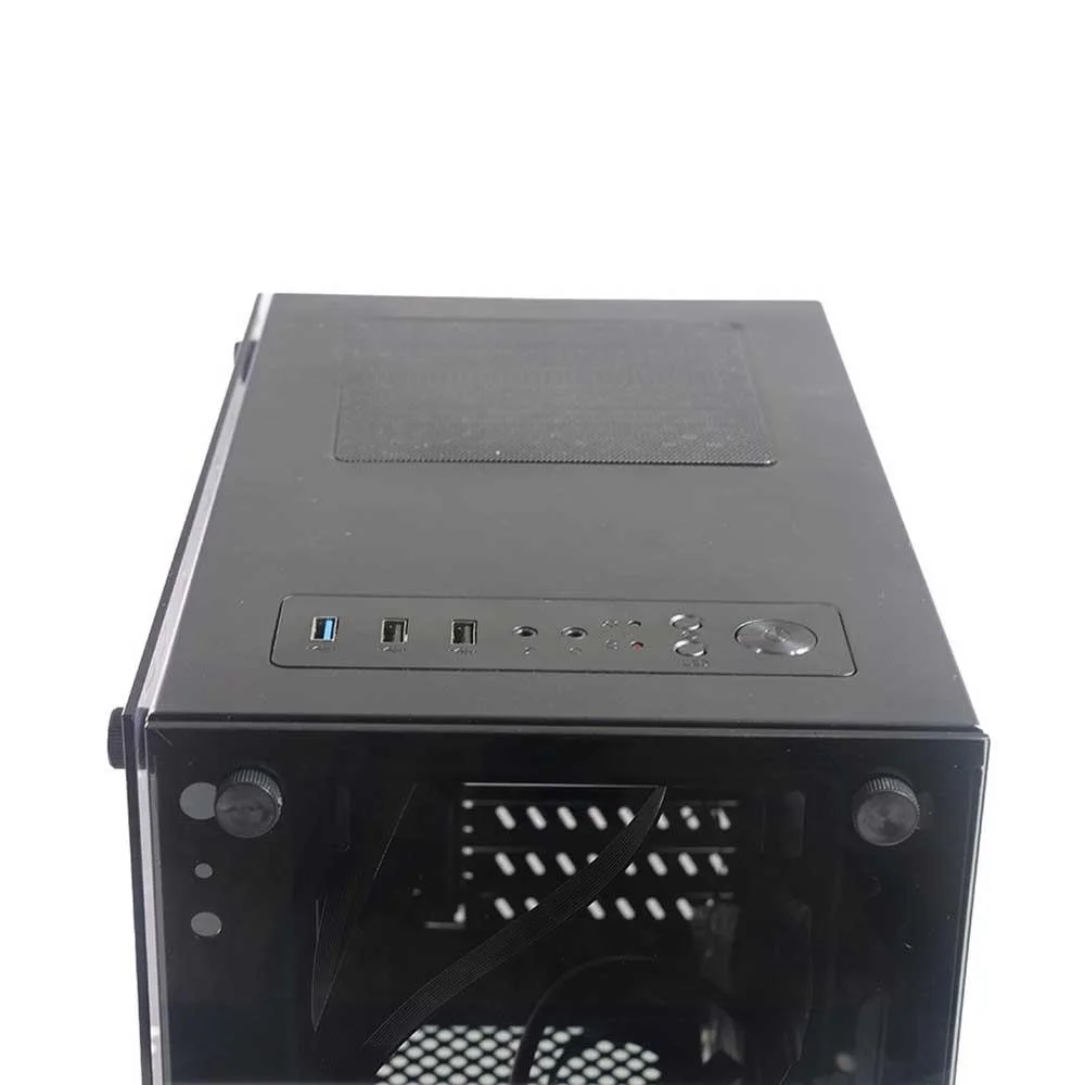 Imagem 4 de 5 do produto Gabinete Gamer C3tech Mt-g110bk Sem Fonte Preto