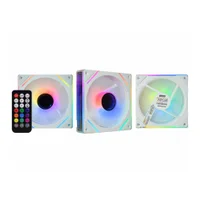Kit Cooler K-mex ARGB Aavwinfinity Nazca 3 Coolers 120 Mm Com Controladora 2