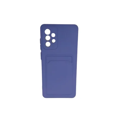 Capa Capinha De Celular Samsung Galaxy A72 Porta Cartoes Cor:roxo