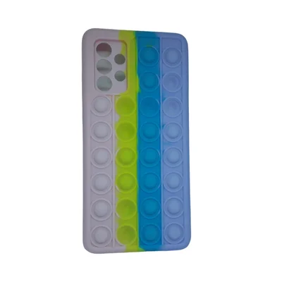 Capa Capinha Celular Galaxy A72 Popit Ante Estresse Ante Queda A72:rosa/amarelo/azul/roxo