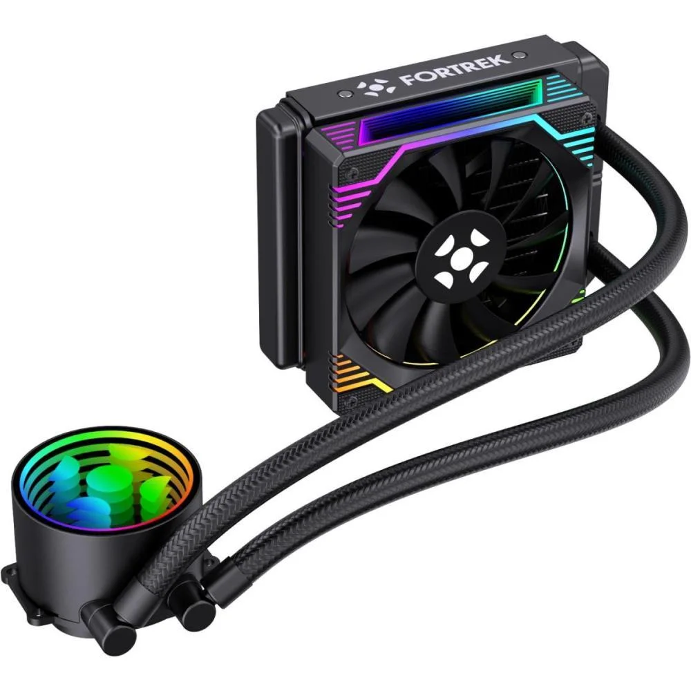 Imagem 3 de 3 do produto Water Cooler Fortrek Breezy 120mm Fan ARGB Preto