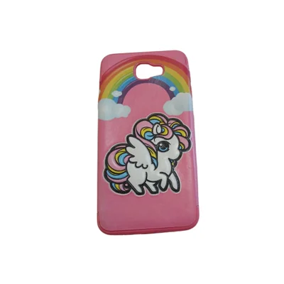 Capa De Celular Galaxy J5 Prime Capinhas Estilosas Cor:unicornio Arco Iris