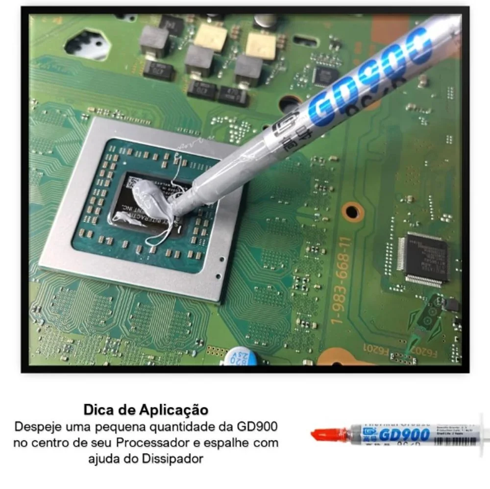 Pasta Térmica 3g Compativel Processador Computador Notebook Video Game Placa Vídeo 5