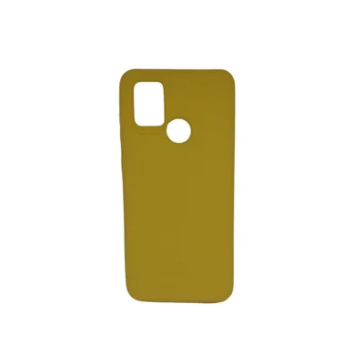 Capa Capinha Celular Samsung Galaxy A21s Emborrachada Mole Cor:amarelo