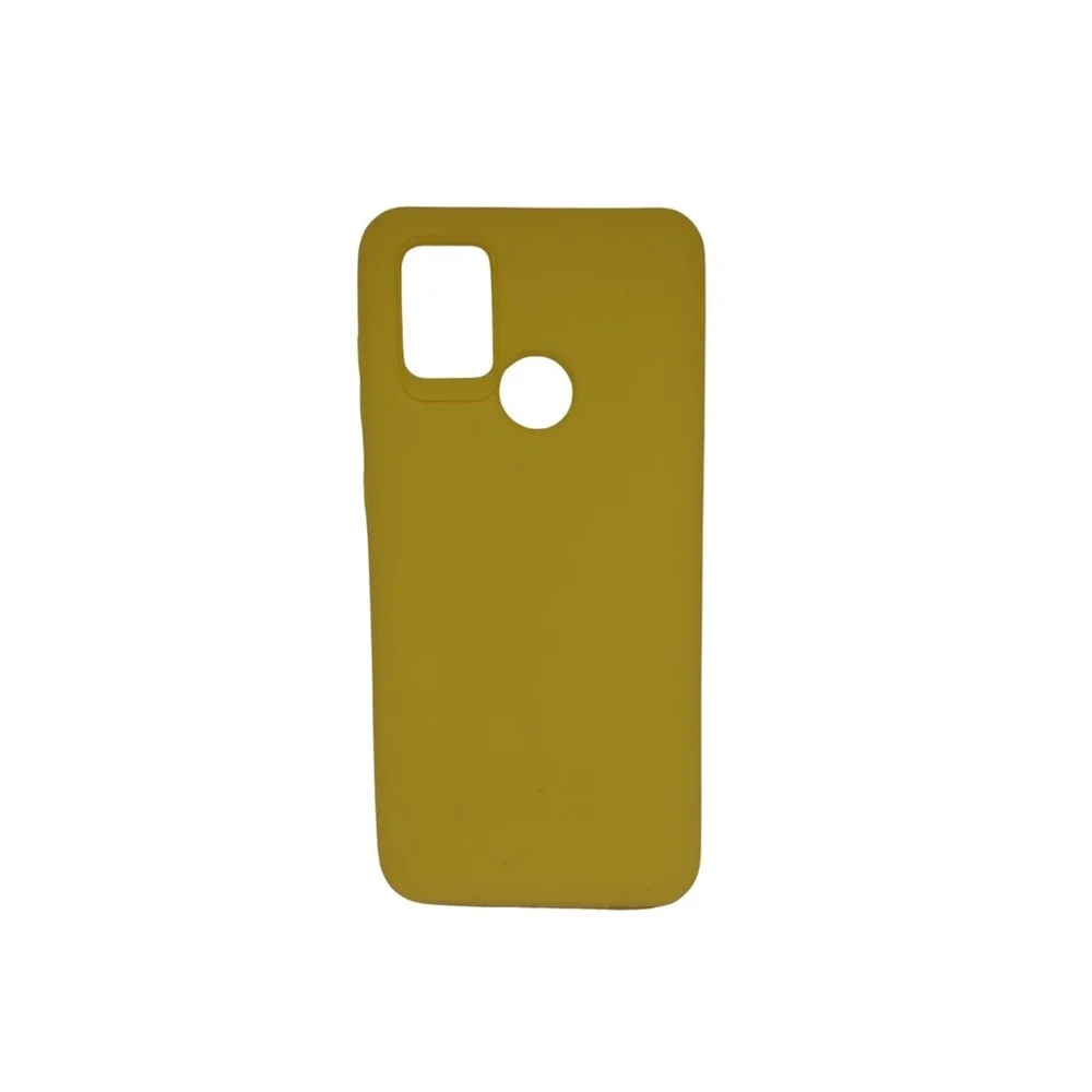Imagem 1 de 1 do produto Capa Capinha Celular Samsung Galaxy A21s Emborrachada Mole Cor:amarelo