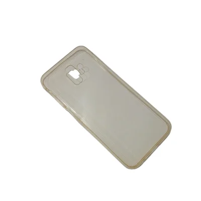 Capa Capinha De Celular Galaxy J6 Plus Cor:borda Prata