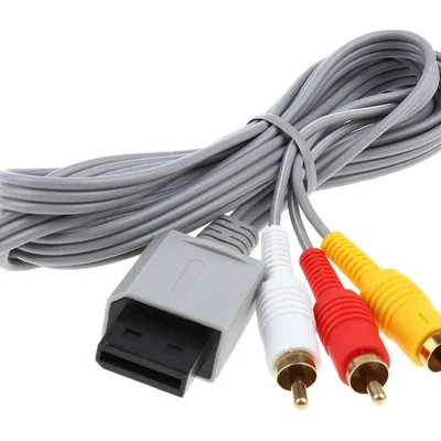 Cabo Av Áudio E Vídeo 3rca Para Nintendo Wii E Wii U
