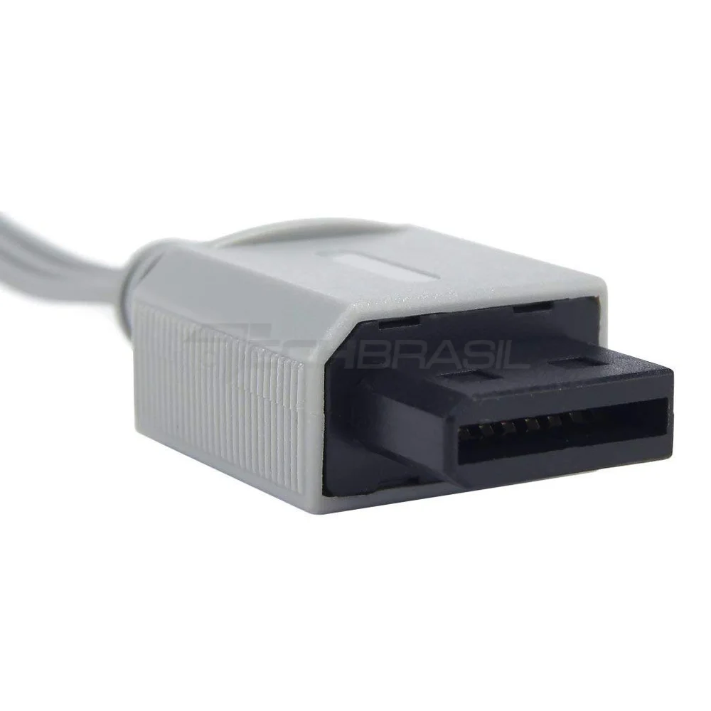 Imagem 5 de 5 do produto Cabo Av Áudio E Vídeo 3rca Para Nintendo Wii E Wii U