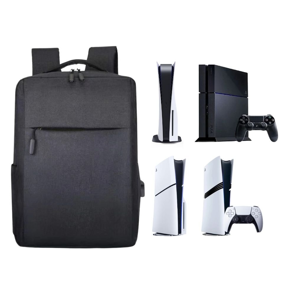 Bolsa Mochila Transporte Para Playstation 5 Digital Ultra E Ps4 Case Bag Preta