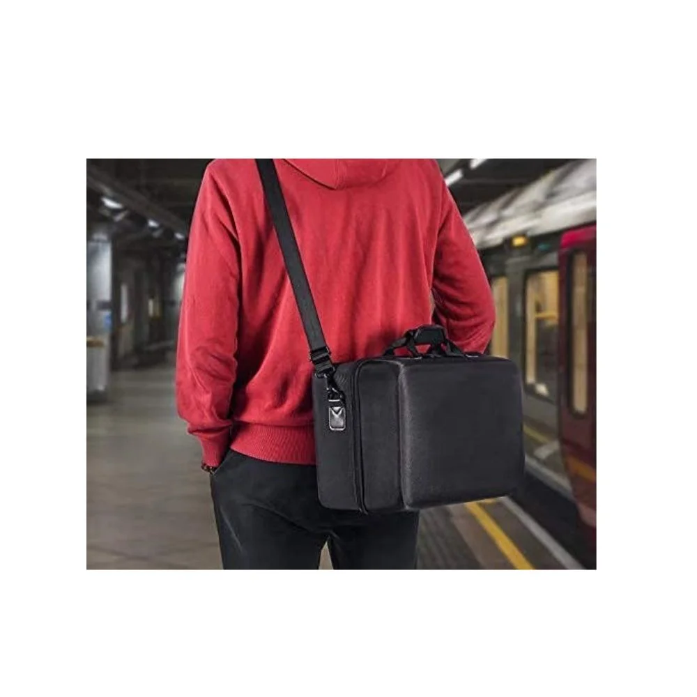 Imagem 5 de 5 do produto Bolsa Premium Mochila Transporte Para Playstation 5 Fat Digital Ultra E Acessórios Preta