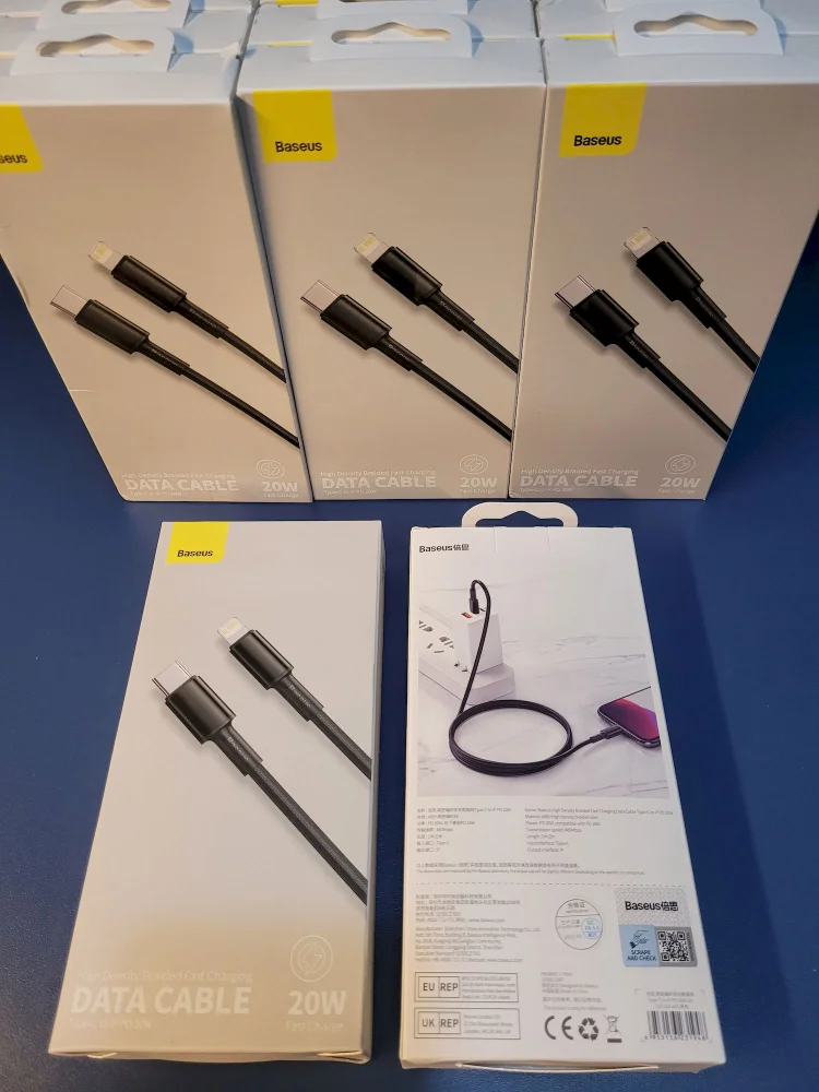 Imagem 4 de 5 do produto Cabo Fast Charge Pd 20w Usb Tipo C Para Lightning 2 Metros