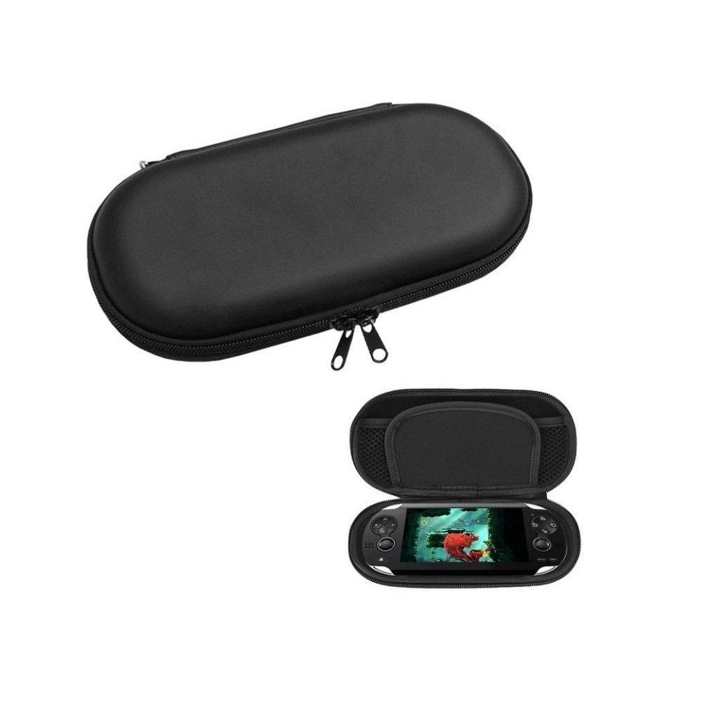 Case Bag Bolsa Estojo Viagem E Proteção Para Ps Vita 1000 Fat 2000 Slim Preto