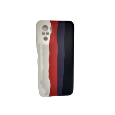 Capa Capinha Celular Xiaomi Note 10 4g Ante Impacto E Queda Cor:branco Arco Iris
