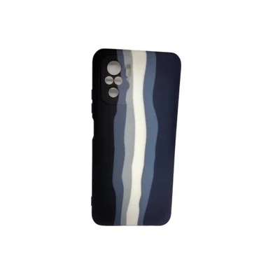 Capa Capinha Celular Xiaomi Note 10 4g Ante Impacto E Queda Cor:preto Arco Iris