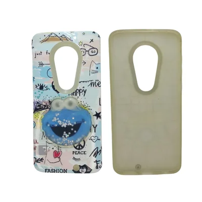 Capa Capinha Celular Moto G7 E G7 Plus Anti-queda E Impacto Roxo Paris:cookie Monster