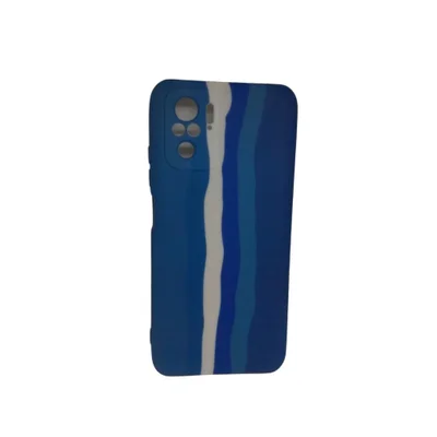 Capa Capinha Celular Xiaomi Note 10 4g Ante Impacto E Queda Cor:azul Arcoiris