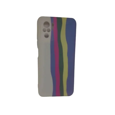 Capa Capinha Celular Xiaomi Note 10 4g Ante Impacto E Queda Cor:verde Arco Iris