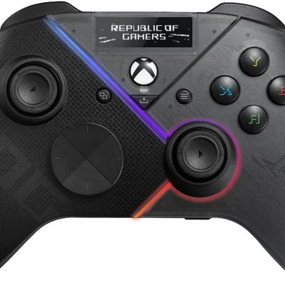 Asus - Controle Sem Fio Para  Para Vídeo Gamerog Raikiri Pro Para Rog Ally - Preto-rog Raikiri Pro