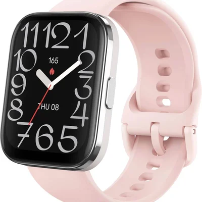 Amazfit - Bip 5 Unity Smartwatch 48,5mm Plástico Policarbonato - Rosa-w2324us4n