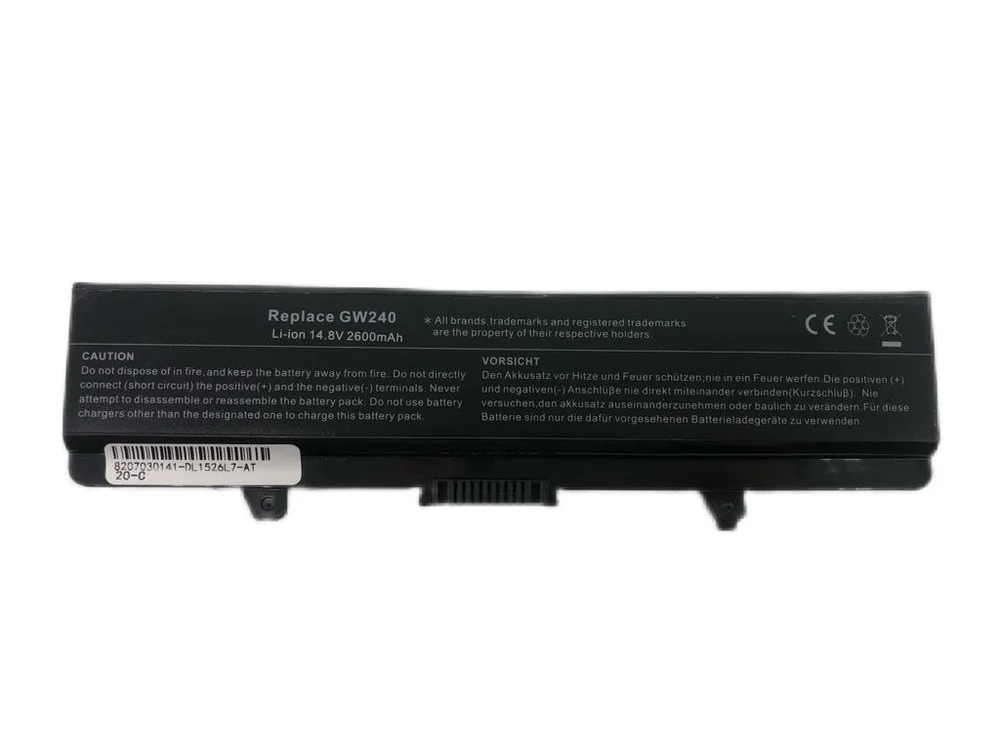 Bateria P/ Notebook Dell Inspiron 1545 1525 1440 1526 Gw240 Bateria P/ Notebook Dell Inspiron 1545 1525 1440 1526 Gw240